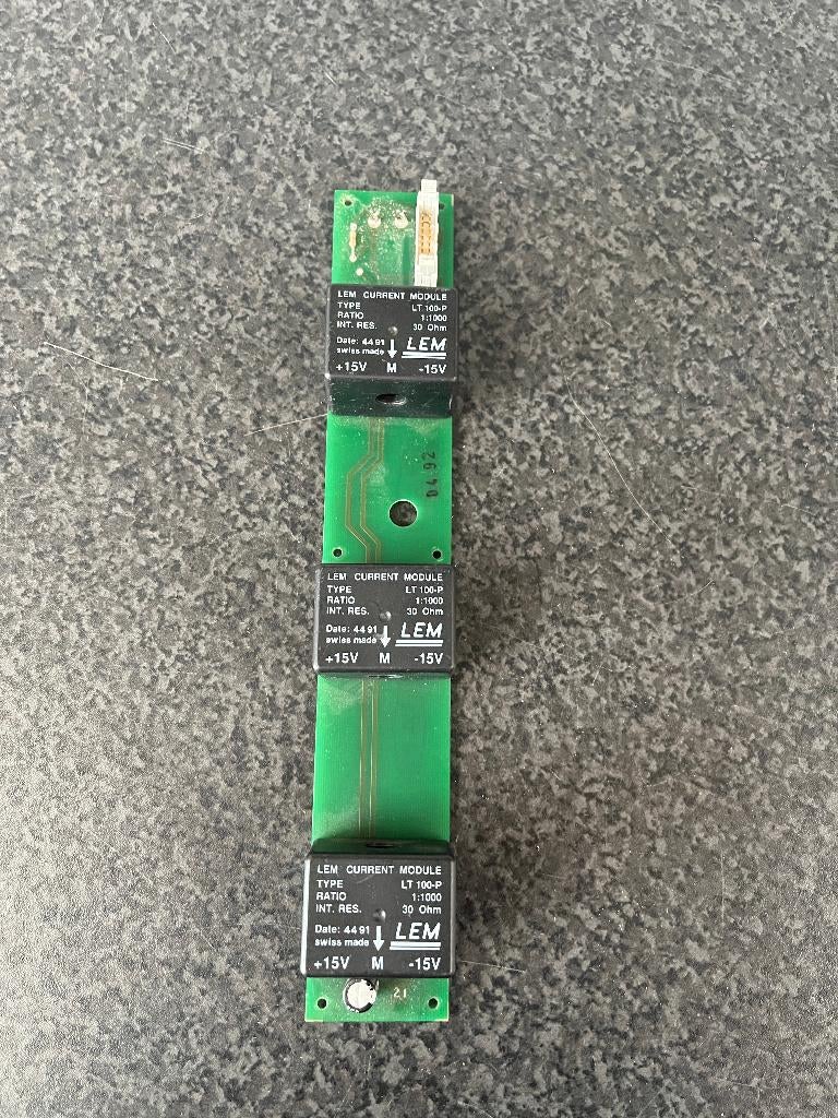 3x LEM current module LT100-P ., Ophalen of Verzenden, Gebruikt
