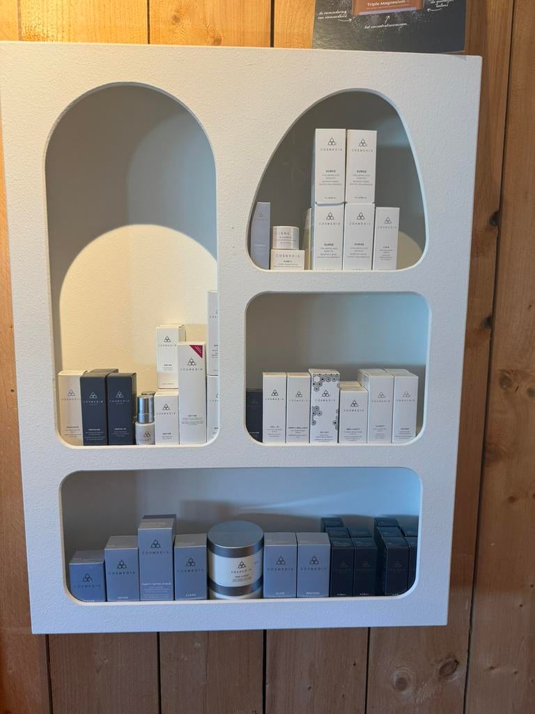 Luxe Wanddisplay / Productkast voor Salon of Winkel, Ophalen, Zo goed als nieuw