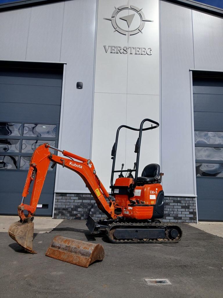 Kubota U10-3 minikraan., Zakelijke goederen, Machines en Bouw | Kranen en Graafmachines, Kubota Hol, Kbt_g.eu_market_surveillance@kubota.com