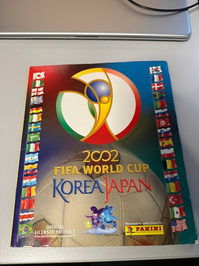 Panini wk 2002 album, Ophalen of Verzenden, Zo goed als nieuw, Buitenlandse clubs, Poster, Plaatje of Sticker