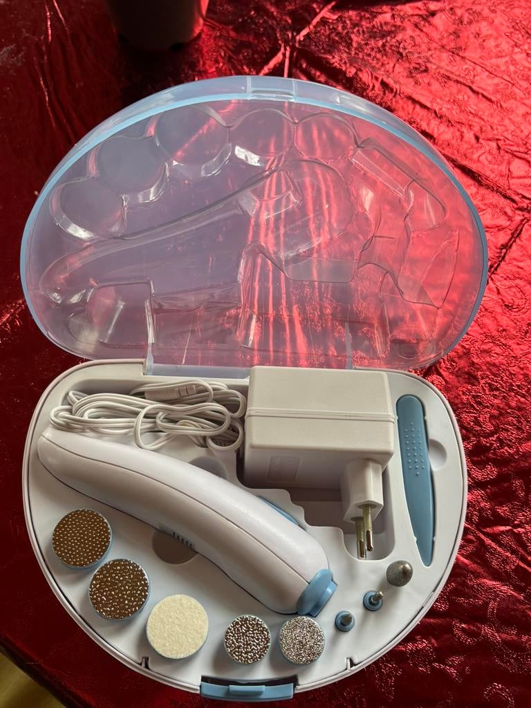 Manicure en pedicureset, Ophalen of Verzenden, Zo goed als nieuw, Hand- en Voetverzorging