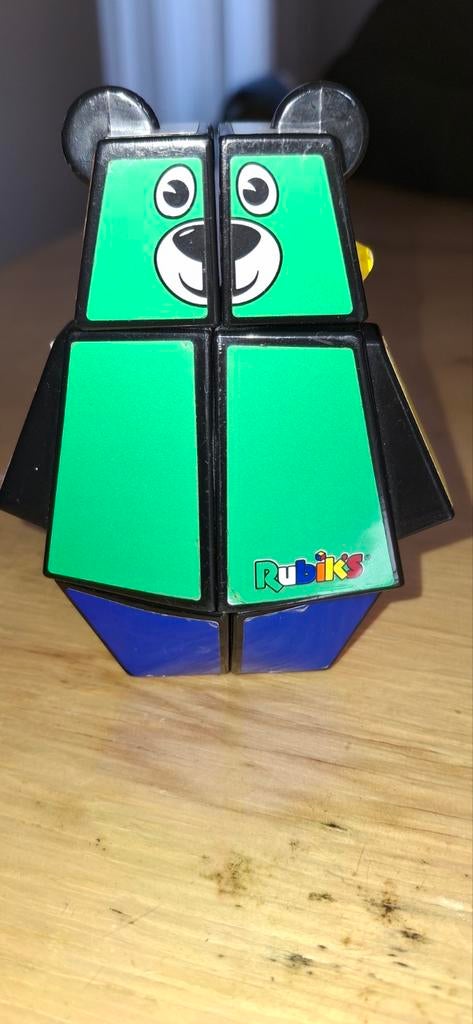 Rubiks kubus panda beer, Ophalen, Gebruikt