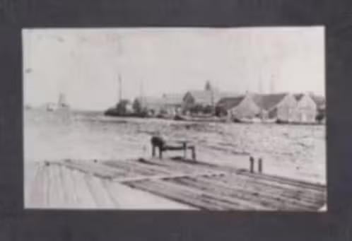 Foto Grouw Haven Molen Woningen., Verzamelen, 1980 tot heden, Foto, Ophalen of Verzenden, Zo goed als nieuw