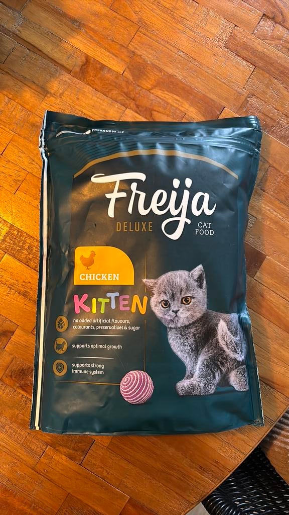 3 zakken Freija kittenvoer, Dieren en Toebehoren, Ophalen of Verzenden, Kat