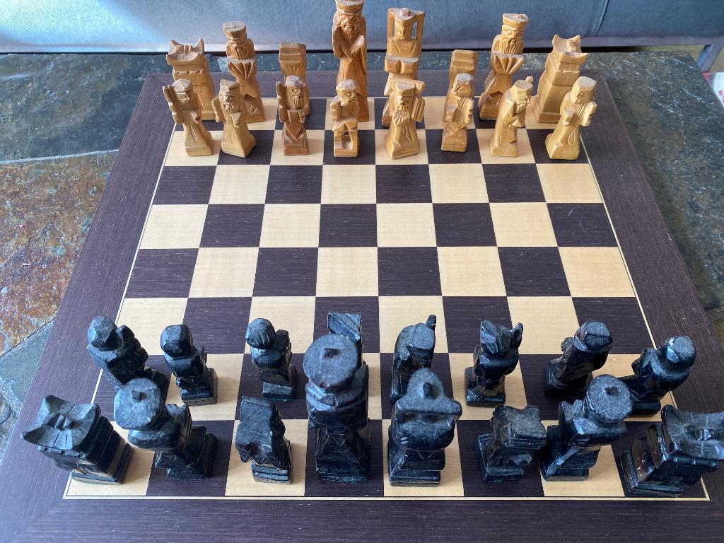 Schaken spel board, Ophalen of Verzenden, Zo goed als nieuw