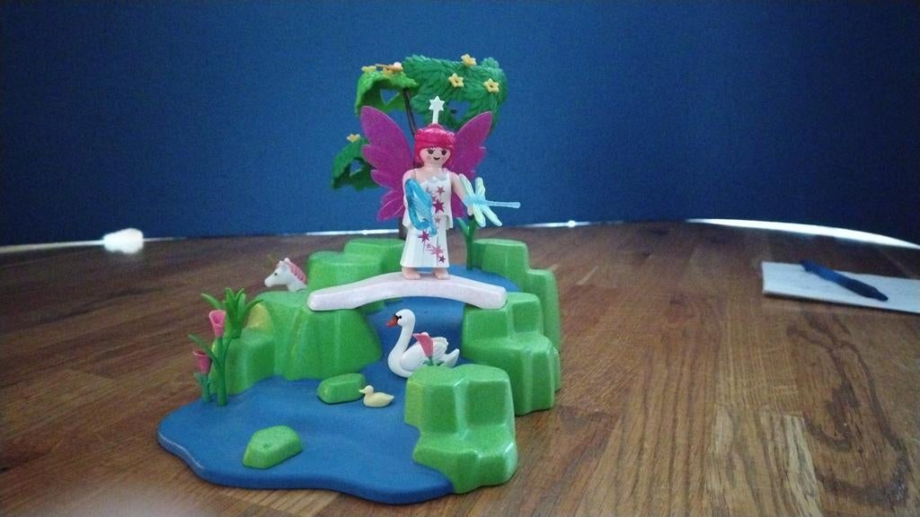 Playmobil sprookjes speelset met elfje en eenhoorn, Ophalen of Verzenden
