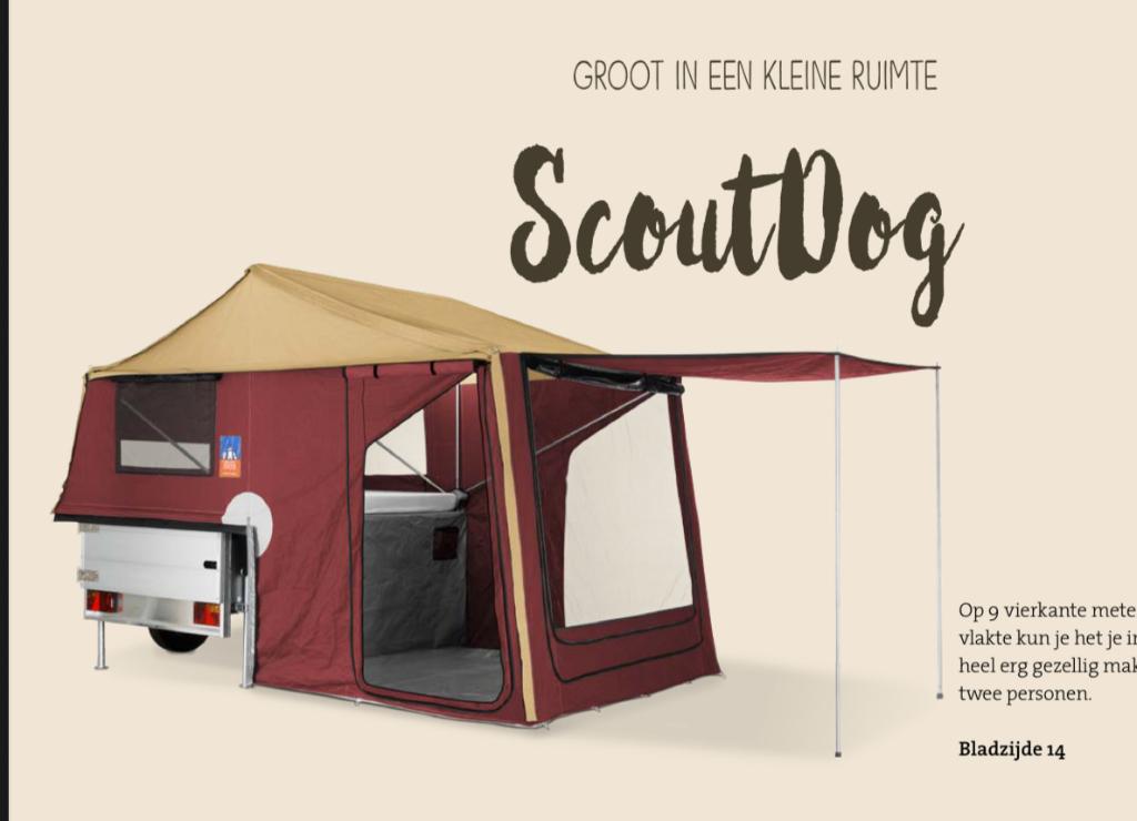 3Dog vouwwagen, scoutdog  (2018), Ophalen, 3DOG, Meerkleurig, Tot en met 2