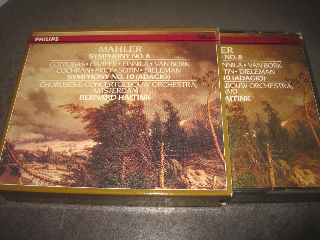 Mahler Symphony 8 CGBO Haitink 2CD op Philips, Cd's en Dvd's, Ophalen of Verzenden, Classicisme, Zo goed als nieuw, Kamermuziek