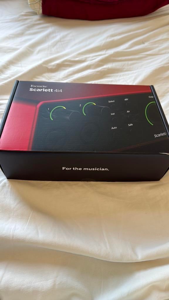 Focusrite Scarlett 4i4, Ophalen of Verzenden, Zo goed als nieuw, Focusrite