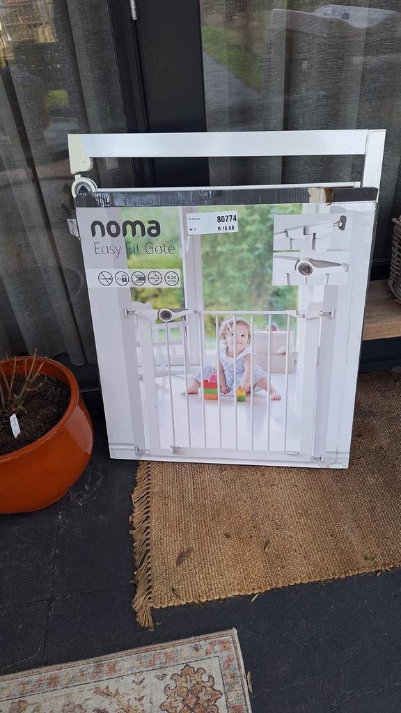 Noma Easy Fit Gate Traphekje -, Nieuw, Ophalen of Verzenden, Klemhekje, Metaal of IJzer