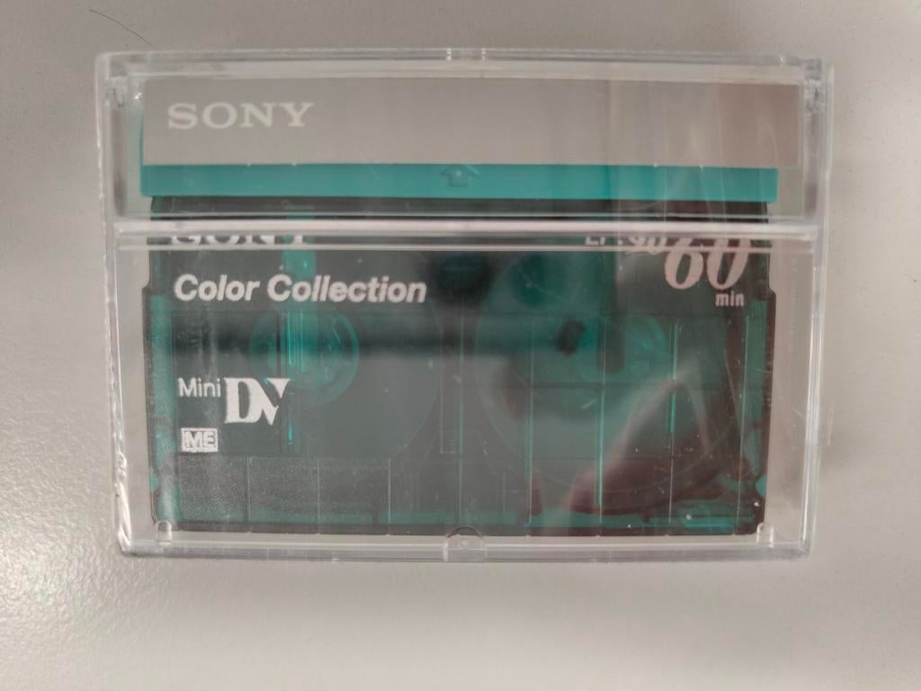 Sony MiniDV 60 min videoband - Nieuw in verpakking, Ophalen of Verzenden, Overige soorten, (Video)band
