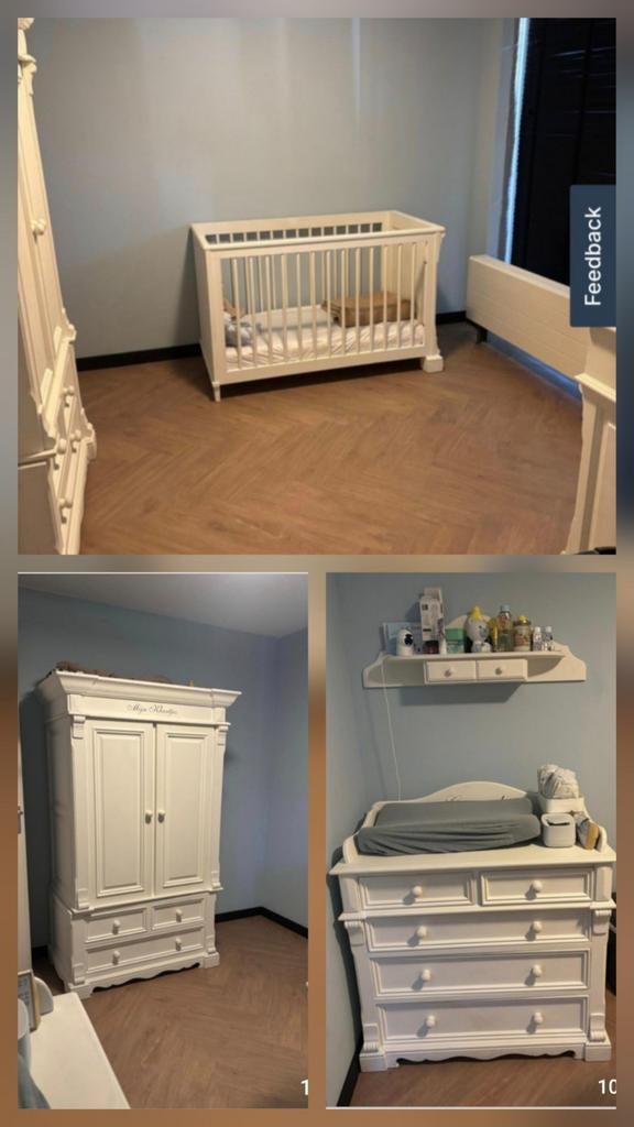 White wash kinderkamer compleet, Kinderen en Baby's, Kinderkamer | Complete kinderkamers, Ophalen, Gebruikt, Jongetje of Meisje