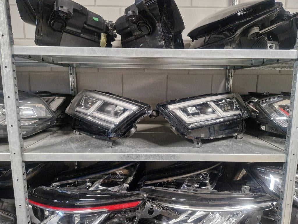 Audi Q5 SQ5 80A matrix beam LED koplampen unit, Auto-onderdelen, Verlichting, Ophalen of Verzenden, Gebruikt, Audi
