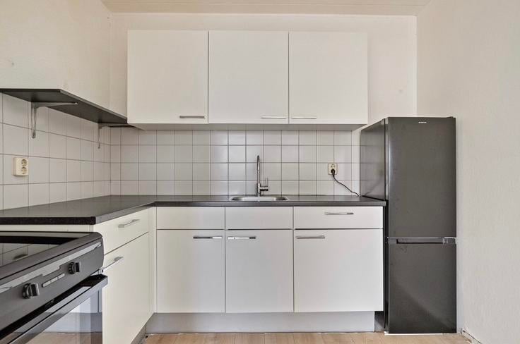 Keuken, Huis en Inrichting, Keuken | Complete keukens, Ophalen, Wit, Enkelwandige keuken, Zo goed als nieuw