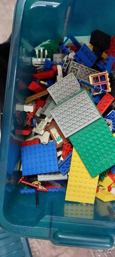 Bak vol vintage lego, Gebruikt, Overige thema's, Lego, Overige typen
