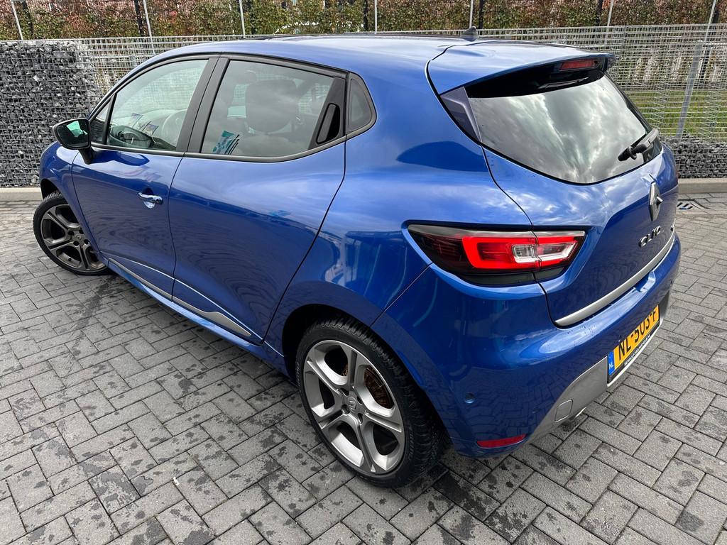 Renault Clio 1.2 TCe Intens / GT-Line / Navi / Bose / Leder, Voorwielaandrijving, Gebruikt, Met garantie (alle), Blauw