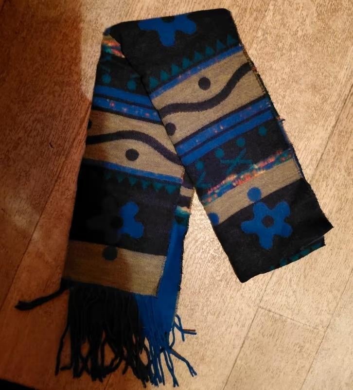 Sjaal met print, Verzenden, Zo goed als nieuw, Maat 36 (S), Sjaal