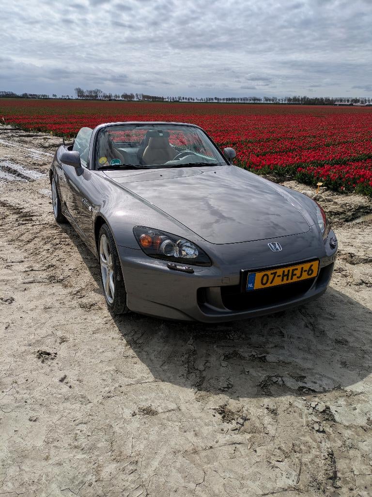 Honda S2000 2.0 I 2008 Grijs - de ultieme rijdersauto!!, Auto's, Honda, Achterwielaandrijving, 4 cilinders, Cabriolet, 0 kg