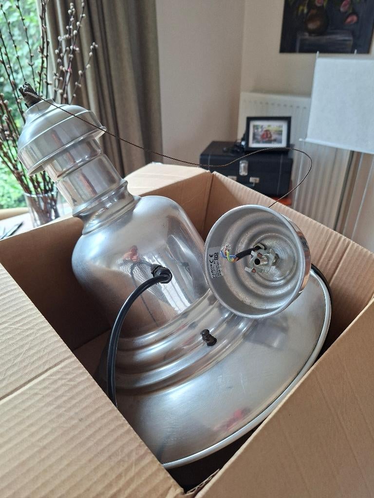 Hanglamp, Ophalen, Gebruikt, Glas, Minder dan 50 cm