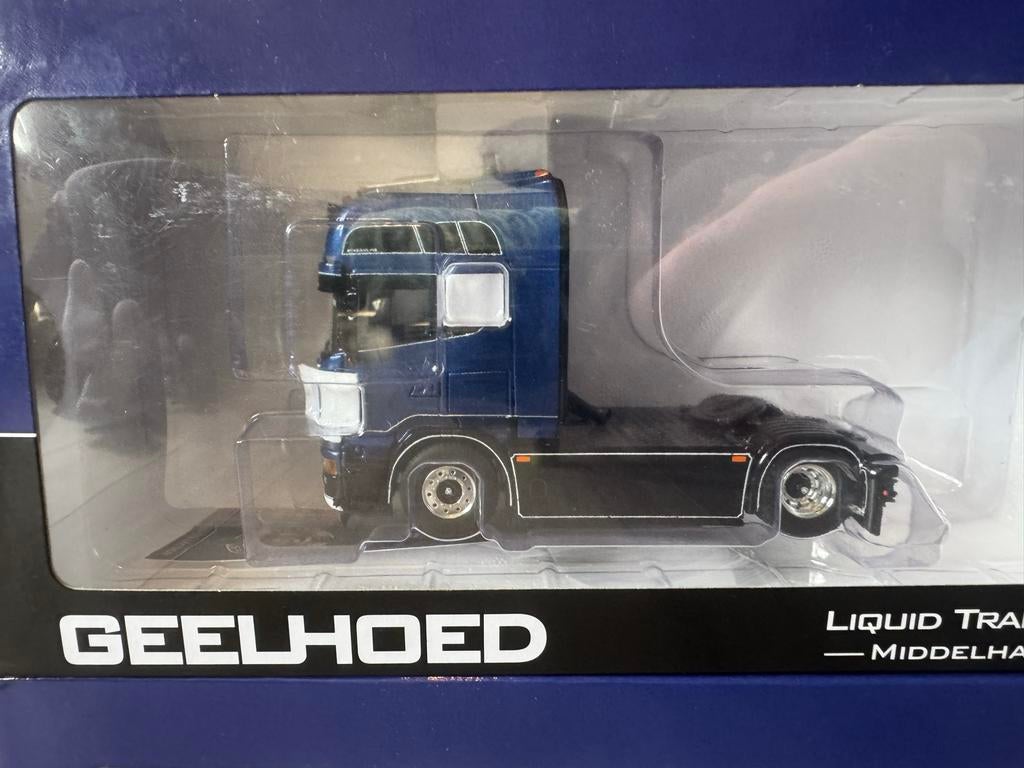 4 WSI Geelhoed transport modellen 1:50, Ophalen of Verzenden, Nieuw, Bus of Vrachtwagen