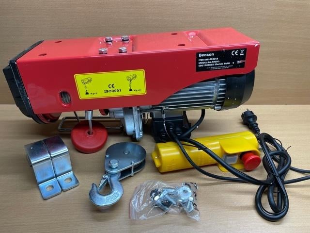 Electrische takel 500/1000 kg., Doe-het-zelf en Verbouw, Lieren en Takels, Ophalen, Eddiys, Espel, Nieuw