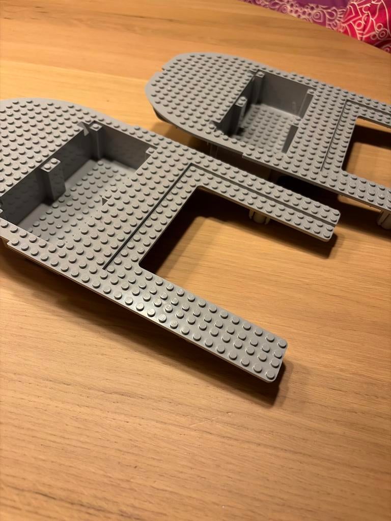 Lego onderdeel 6310909 uit set 60266 - Grijze bootbasis, Lego, Ophalen of Verzenden, Losse stenen, City