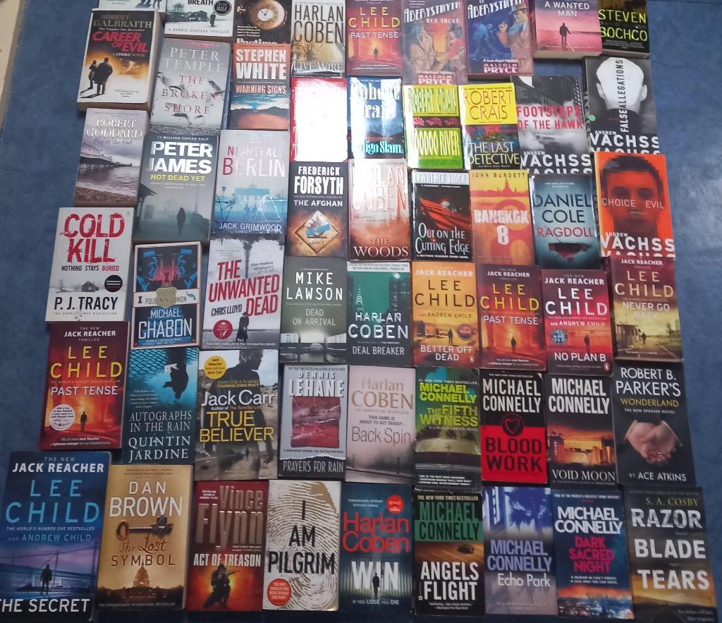 50x Dan Brown,Michael Connelly,Lee Child,Deon Meyer, Boeken, Taal | Engels, Zo goed als nieuw, Fictie, Ophalen of Verzenden