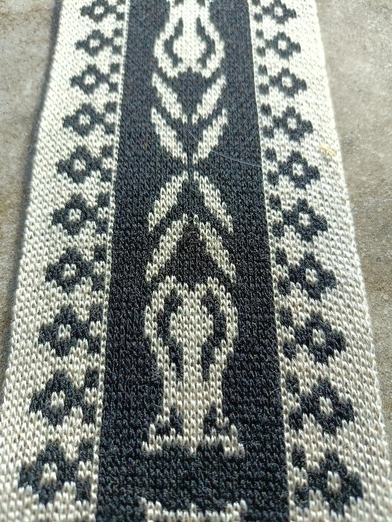 Breed stretch stoffen sierband 410 x 7 cm (F9), Ophalen of Verzenden, Nieuw, Lint, Band of Elastiek