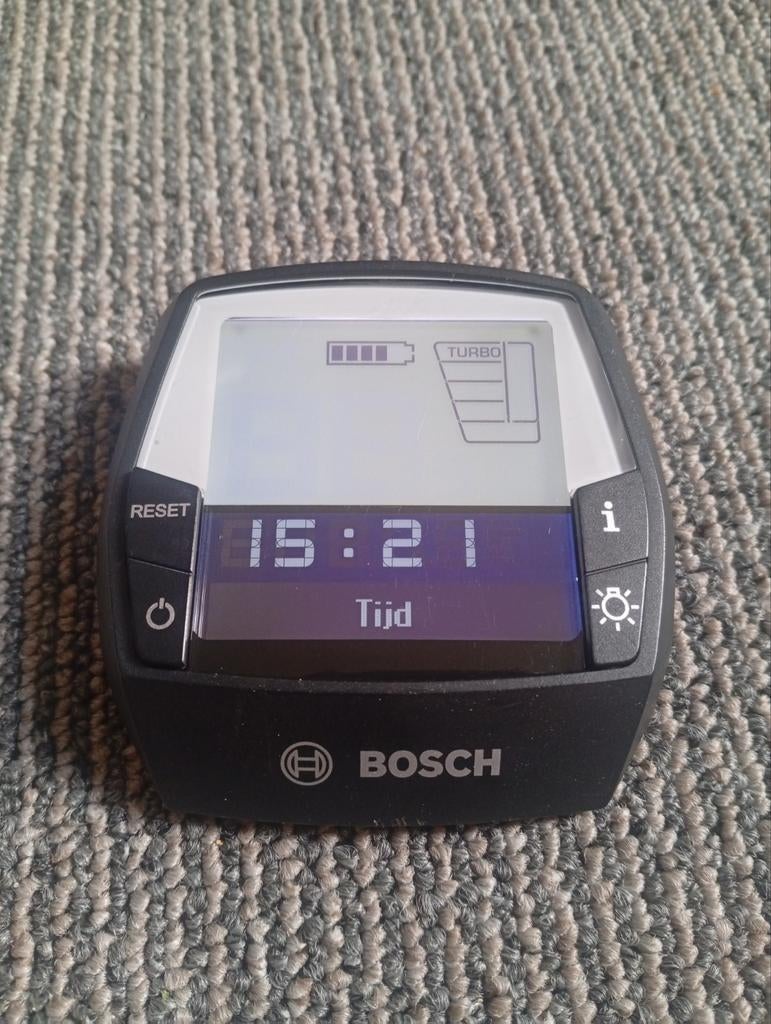 Display bosch Intuvia, Ophalen, Gebruikt