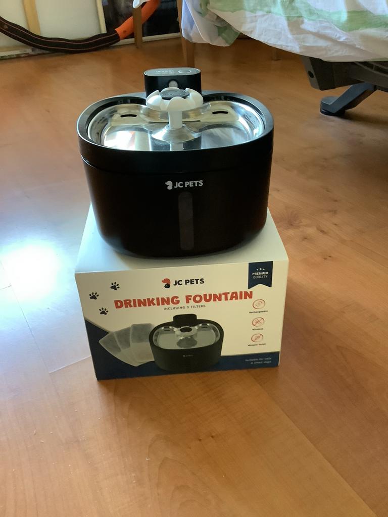 JD pets katten drinkfontein inclusief filters, Dieren en Toebehoren, Katten-accessoires, Ophalen