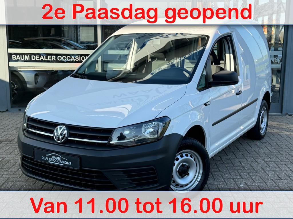Volkswagen CADDY 2.0 TDI L1H1 BMT COMFORT AIRCO PDC SCHUIFDE, Volkswagen, Wit, Bedrijf, 2 stoelen