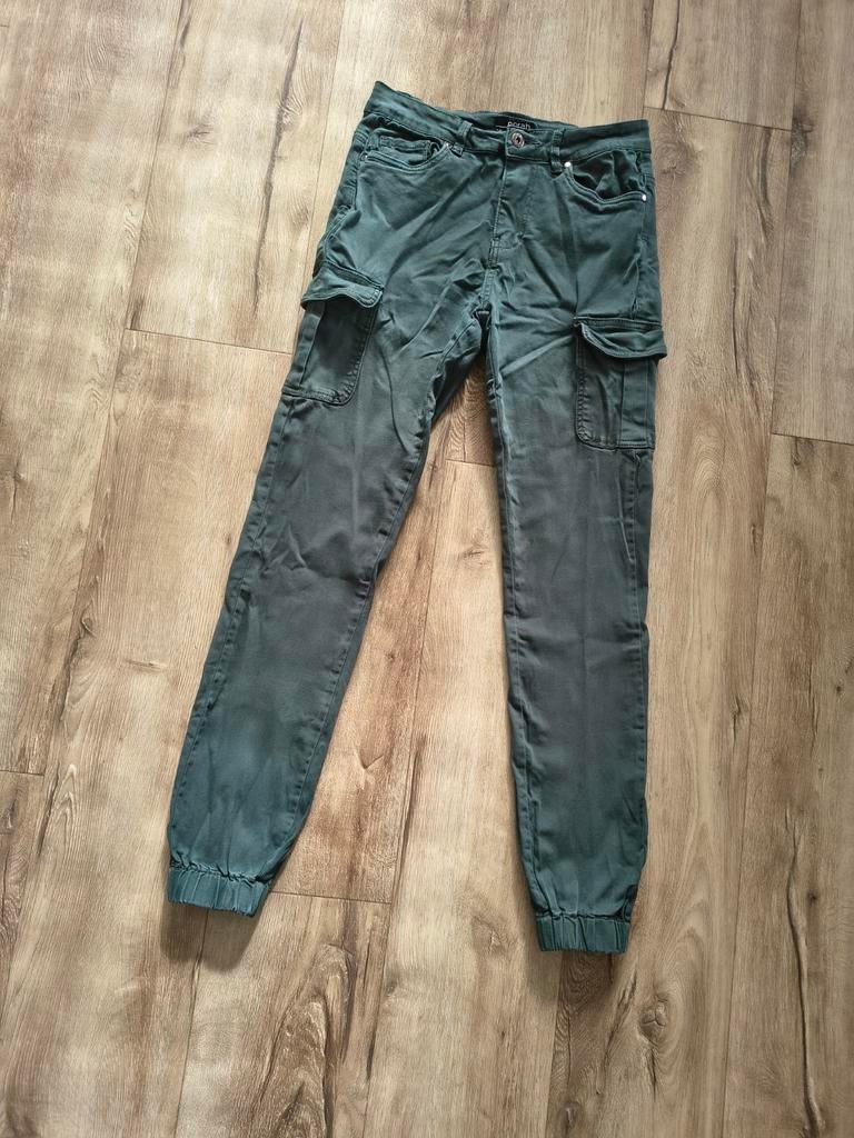 Prachtige groene cargo pants van Norah, maat 36-S. Broek., Onb, Ophalen of Verzenden, Norah, Onb