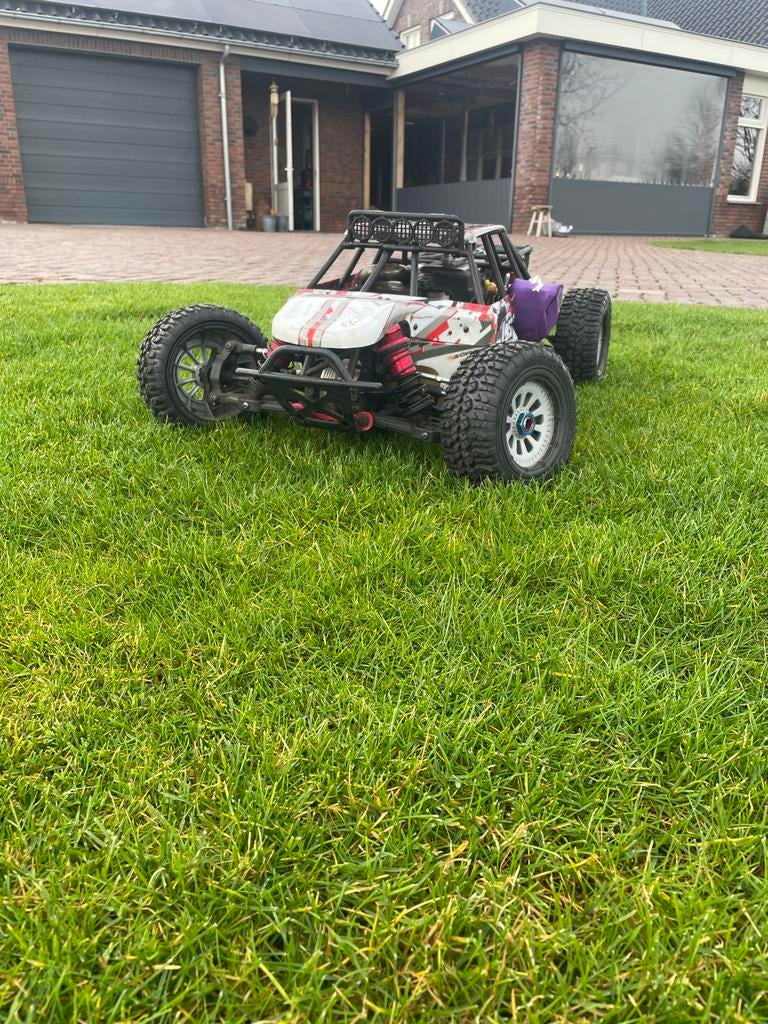 Losi dessert Buggy Offroad 1:5 benzine met extra onderdelen, Benzine, Gebruikt, Auto offroad, Ophalen of Verzenden