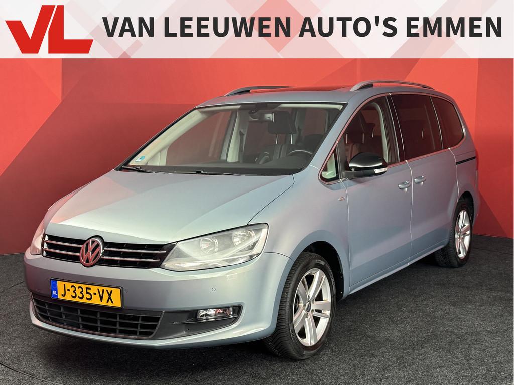 Volkswagen Sharan 1.4 TSI Highline 7p. | Panorama | Climate, Voorwielaandrijving, Euro 5, Zwart, 4 cilinders