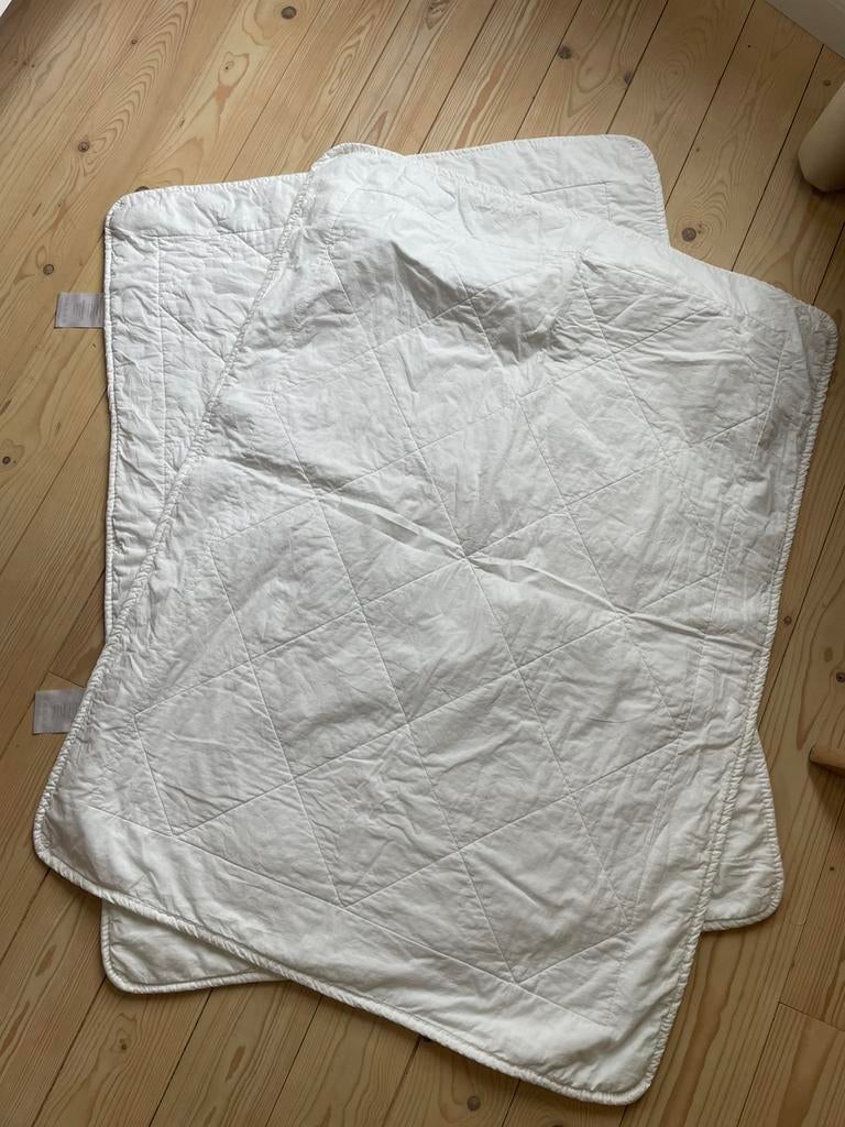 Snoozing kids Vierseizoenen dekbed katoen 100x135 ledikant, Jongetje of Meisje, Wit, Ophalen of Verzenden, Deken of Dekbed