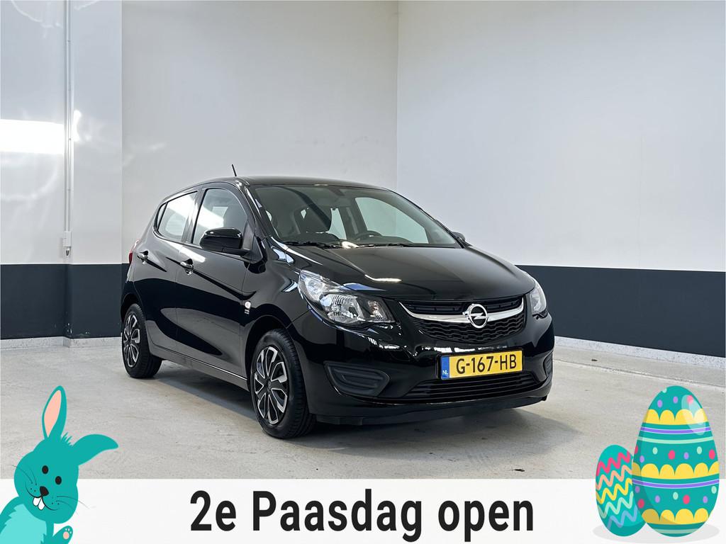 Opel KARL 1.0 ecoFLEX 120 Jaar Edition | Bluetooth | Airco|, Auto's, Opel, 839 kg, Stof, Gebruikt, Zwart