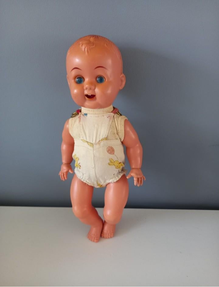 Oud popje, Ophalen of Verzenden, Gebruikt, Pop