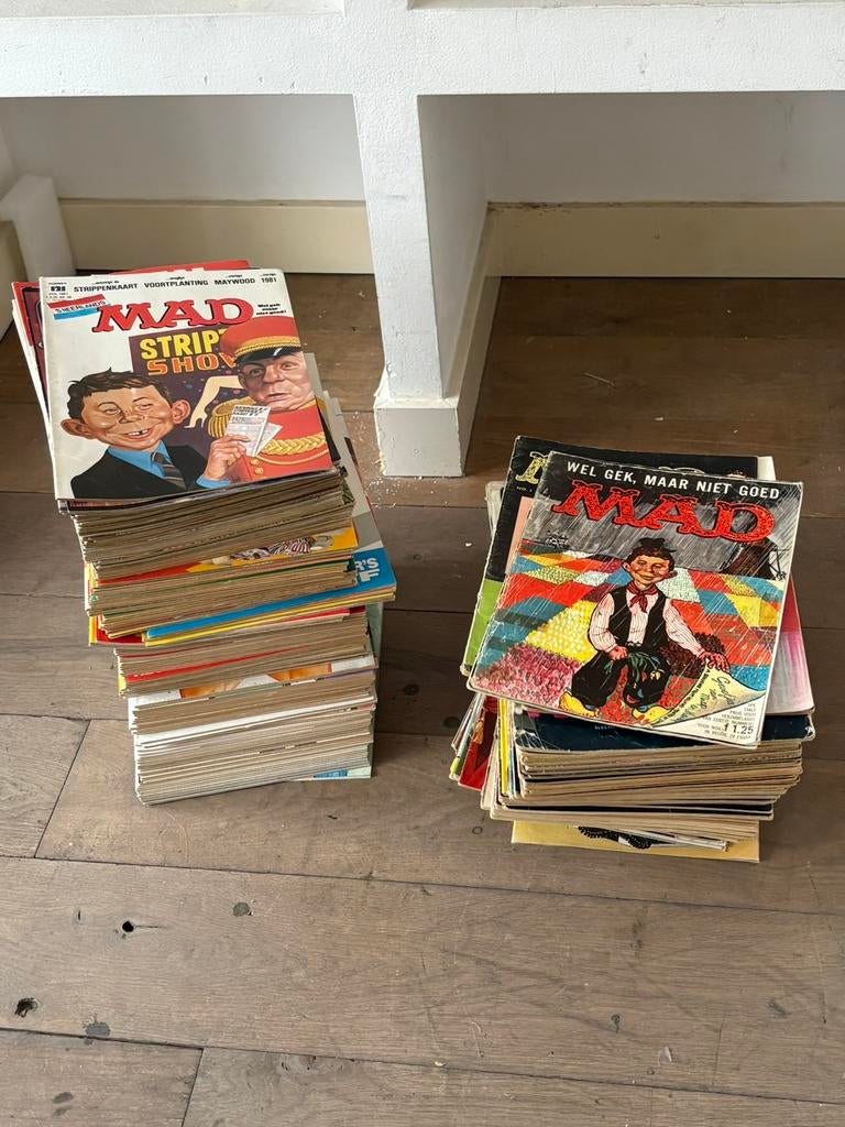 MAD NL Compleet, Complete serie of reeks, Ophalen, Gelezen, Europa