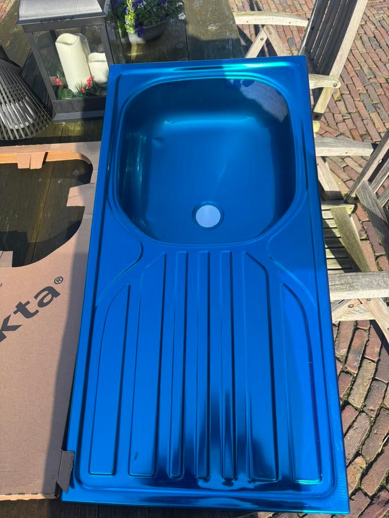 Keuken Spoelbak, nieuw, nog in verpakking., Overige typen, Nieuw, Ophalen of Verzenden, Grijs