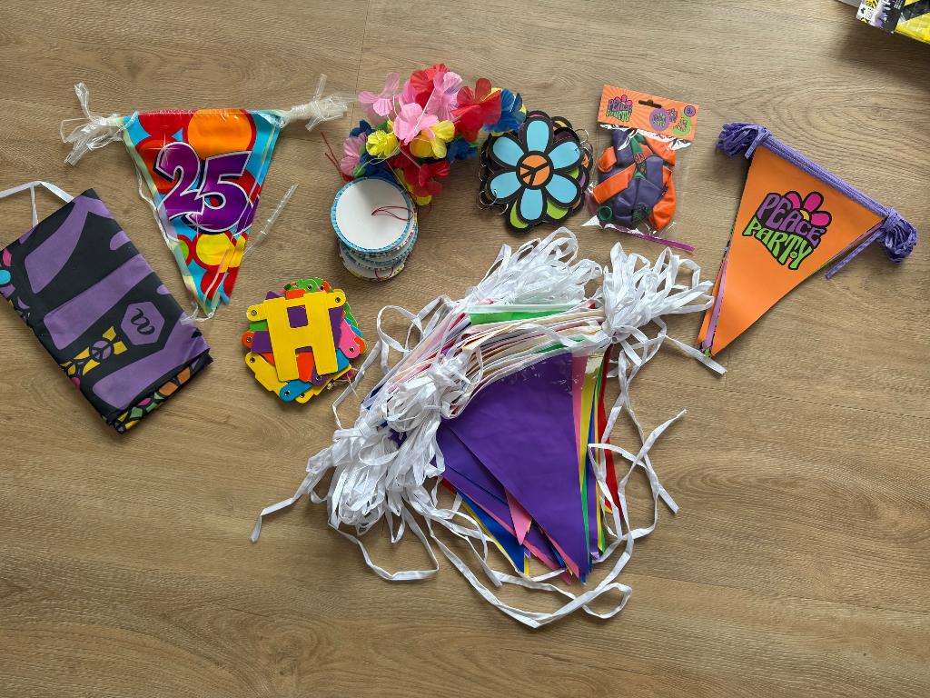 GRATIS versiering, Ophalen, Gebruikt, Versiering, Verjaardag