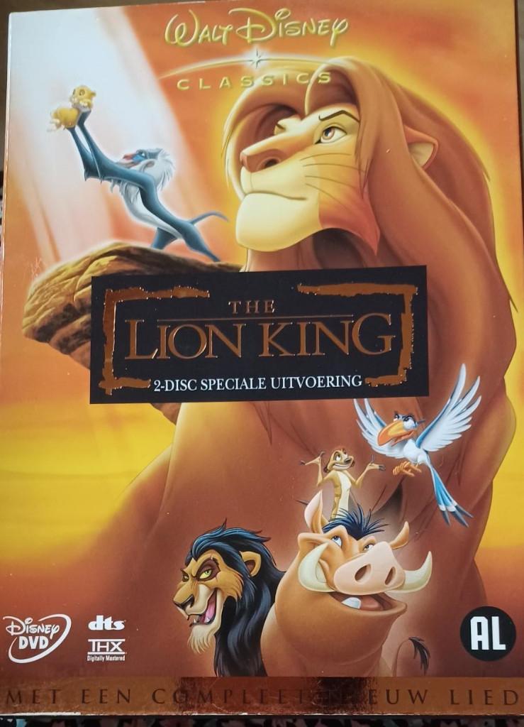 2 - Dvd's - The Lion King (speciale uitvoering), Cd's en Dvd's, Dvd's | Tekenfilms en Animatie, Zo goed als nieuw, Overige soorten