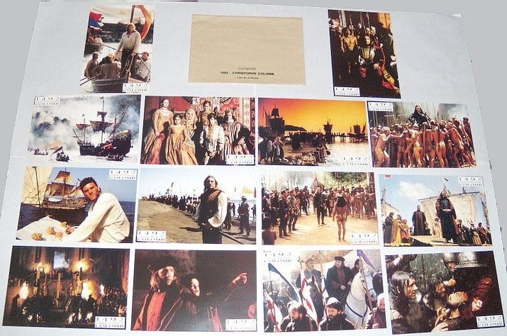1492  :  CONQUEST   OF   PARADISE      filmfotoset., Verzenden, Nieuw, A4 of kleiner, Film en Tv
