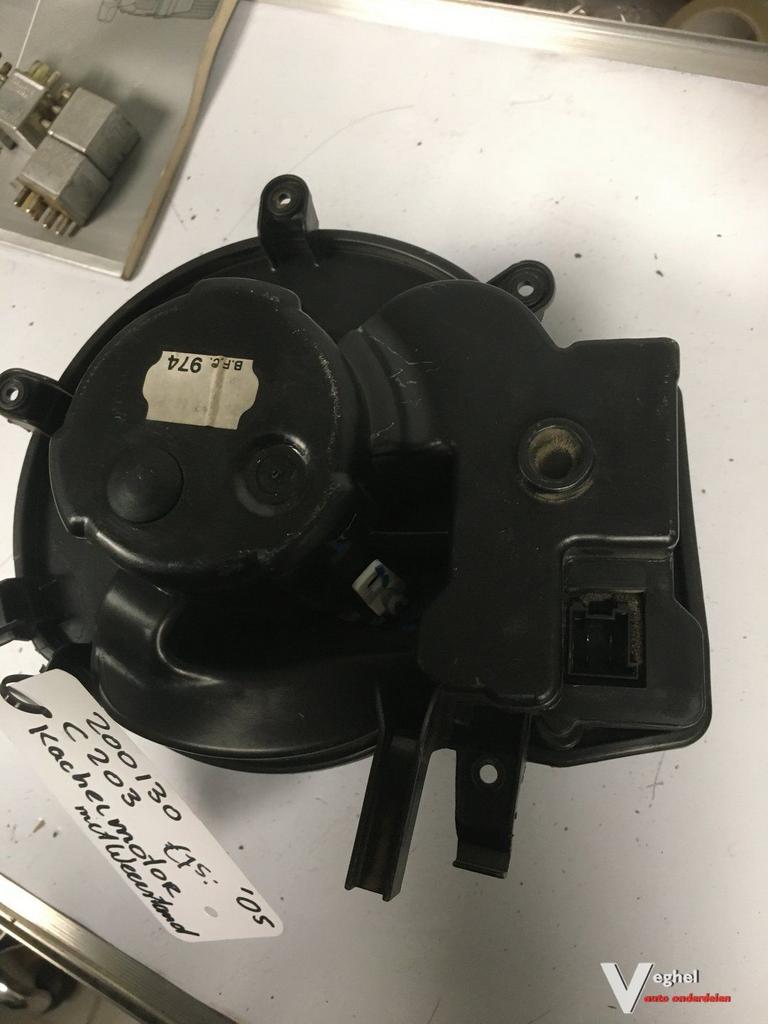 Mercedes C203   2005  Kachelmotor met weerstand, Gebruikt, -, -, Ophalen of Verzenden