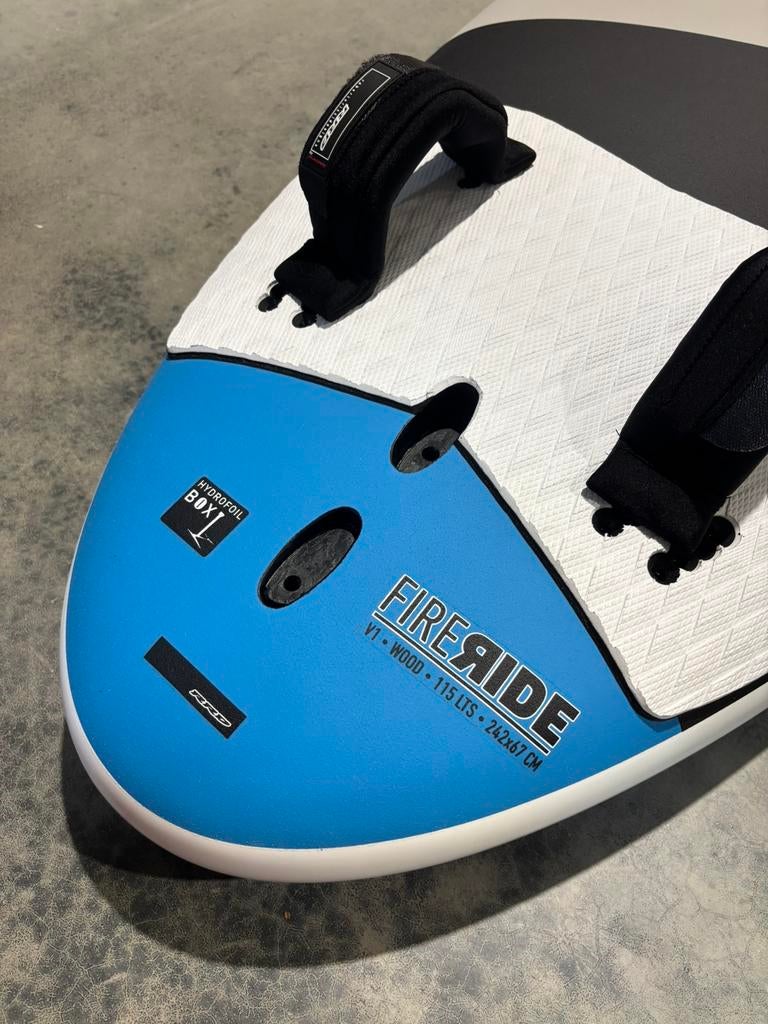 RRD FireRide Wood - 115L / Zo goed als nieuw!, Watersport en Boten, Windsurfen, Ophalen, -, Minder dan 250 cm, Zo goed als nieuw