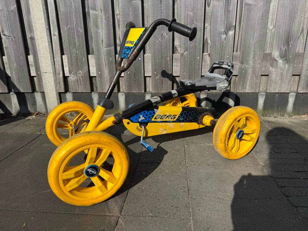 Berg skelter geel/blauw, Ophalen of Verzenden, Gebruikt, Berg