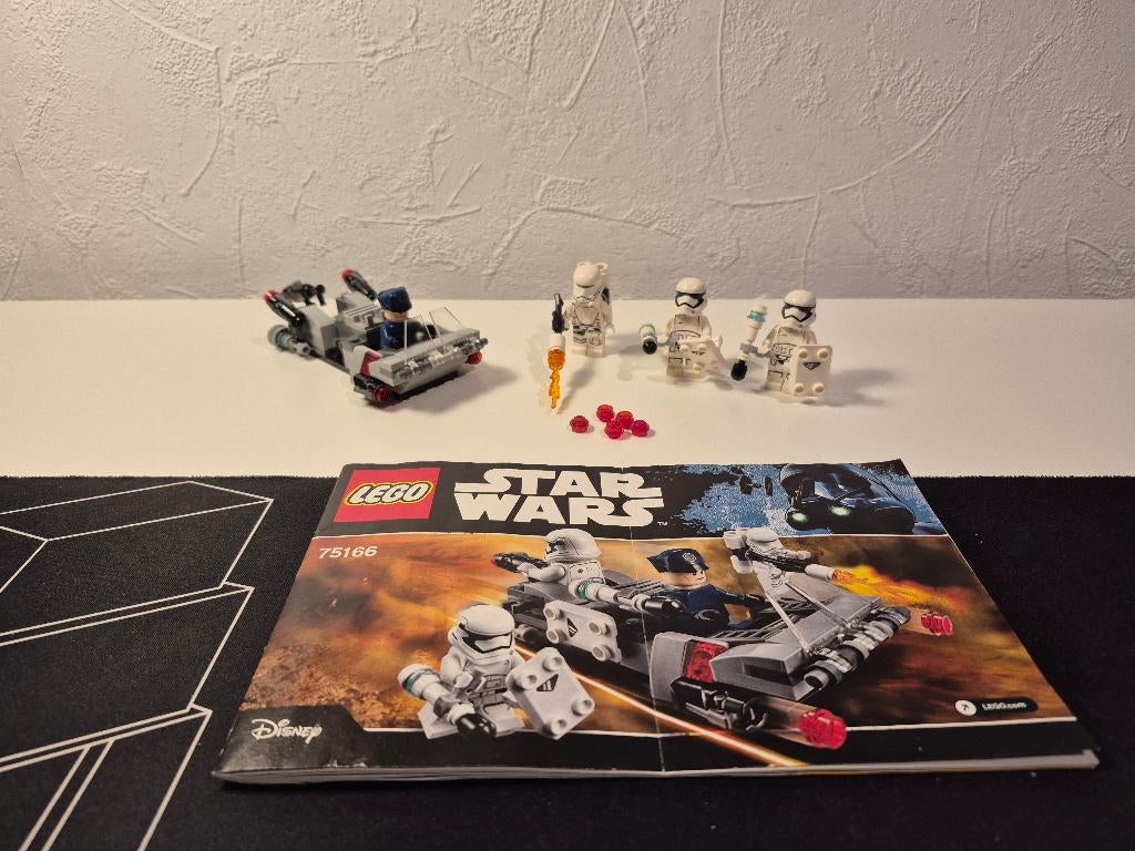 Lego Star Wars 75166 First Order Transport Speeder Pack, Ophalen of Verzenden, Gebruikt, Complete set, Lego