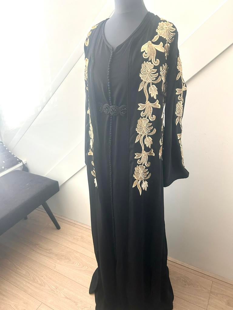 Kimono zwart, Maat 38/40 (M), Overige typen, Zwart, Ophalen of Verzenden