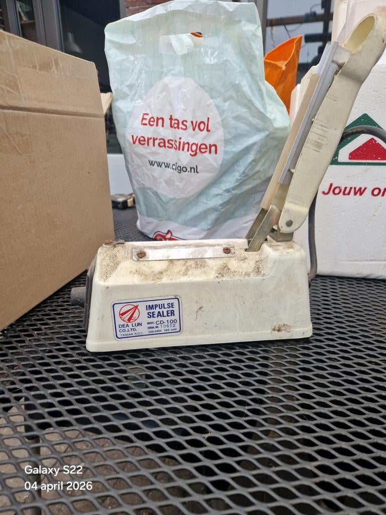 Sealapparaat, Ophalen, Gebruikt, Overige typen