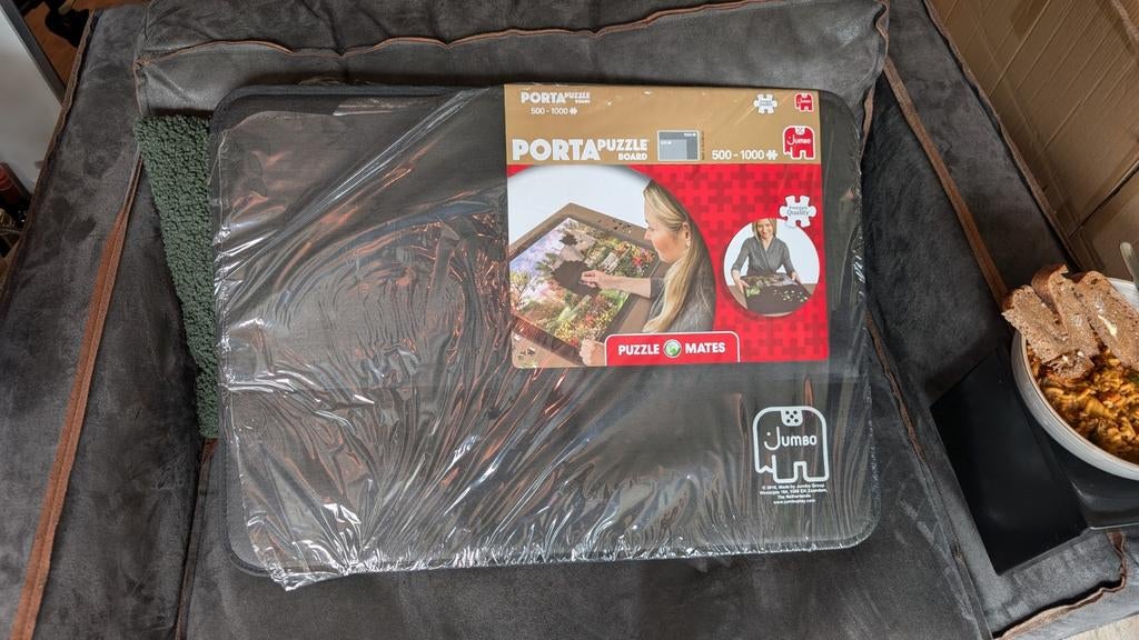 NIEUW: Jumbo PortaPuzzle Board - Puzzelmat 500-1000 stukjes, Ophalen of Verzenden, 500 t/m 1500 stukjes, Nieuw, Overige typen