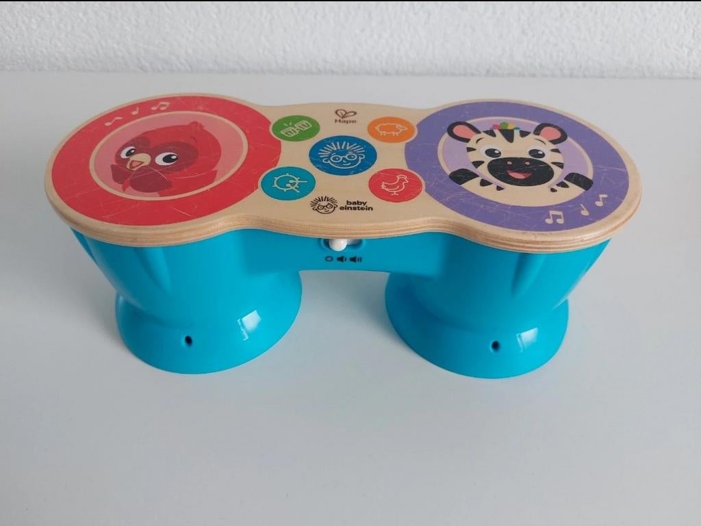 Baby Einstein Houten Trommel Upbeat Tunes Magic Touch, Ophalen of Verzenden, Gebruikt, Overige typen, Met geluid